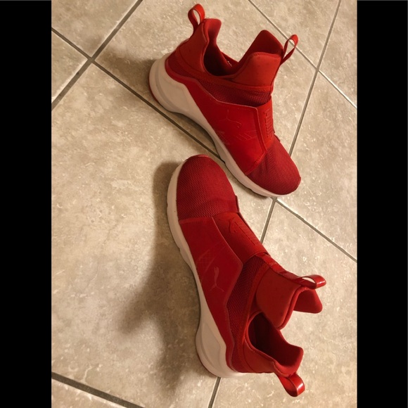 puma fierce red womens